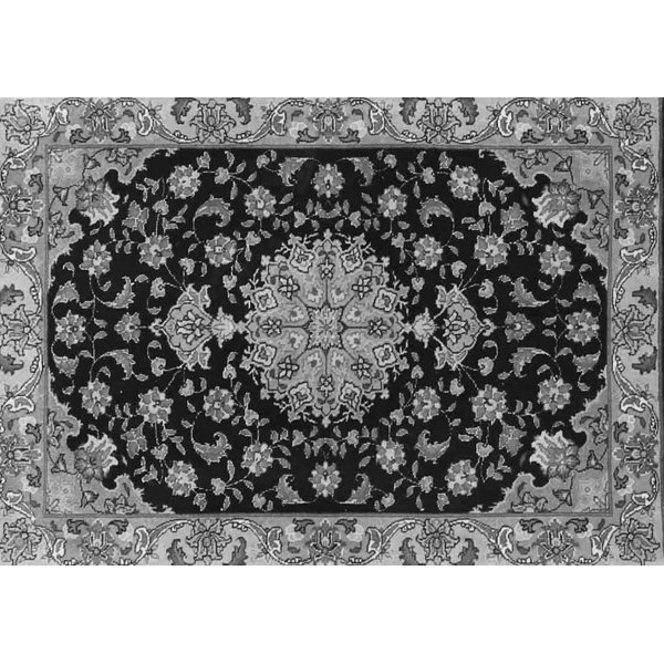 Charlton Home® Traditional 4744 Gray Area Rugs Wayfair